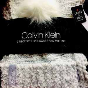 Calvin Klein Hat & Scarf